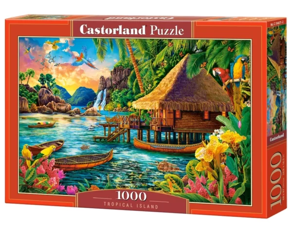 Tropical Island 1000 Piece Puzzle