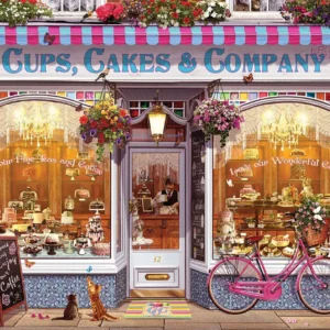 Eurographics - Cups, Cakes & Company 1000 Piece Puzzle