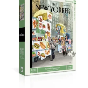 The New York Puzzle Company - Sidewalk Connoisseurs 1000 Piece Puzzle