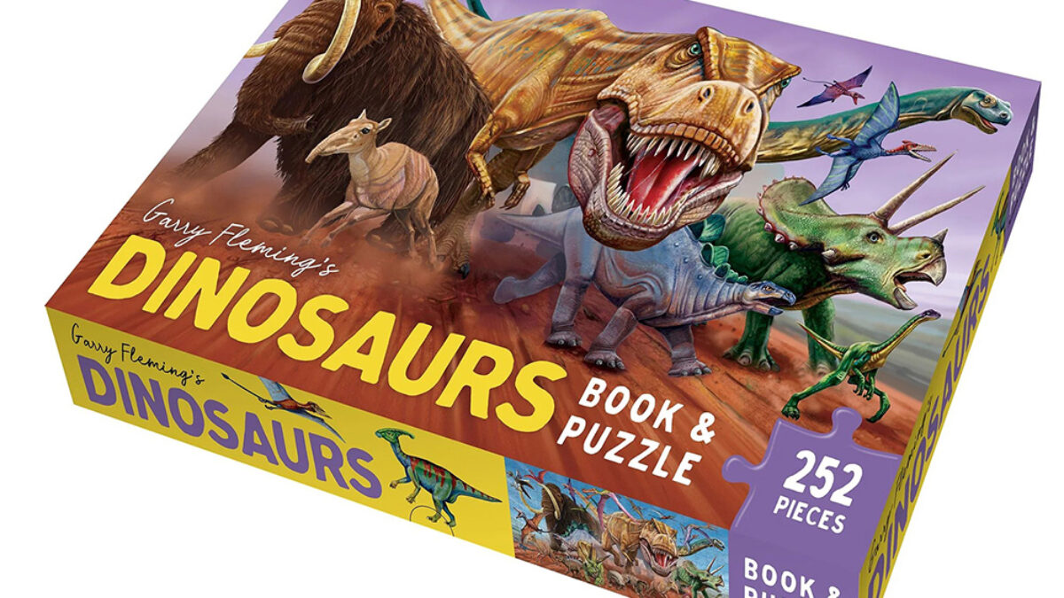 Mighty Dinosaurs 12 Piece Pouch Puzzle (Jigsaw)