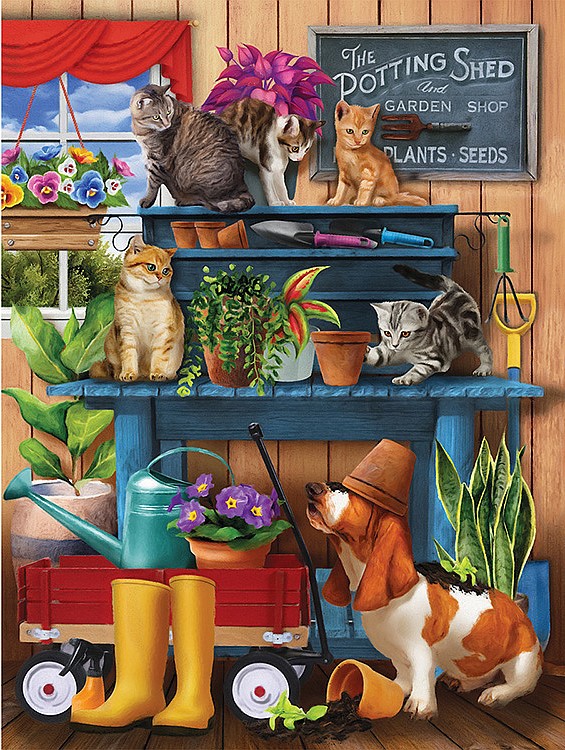 Trouble in the Potting Shed 300 Piece