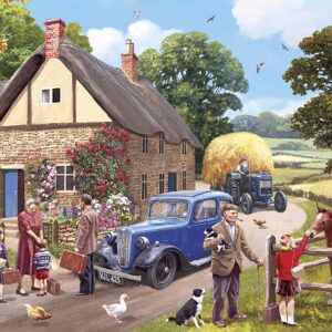 The Evacuees 4 x 500 Piece Puzzles - Gibsons