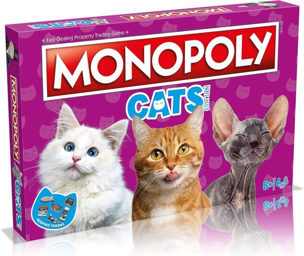 Winning Moves - Monopoly Cats Edition Board Game