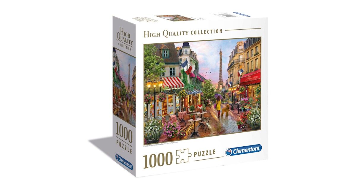 Clementoni - Flowers in Paris 1000 Piece Puzzle - Image 2