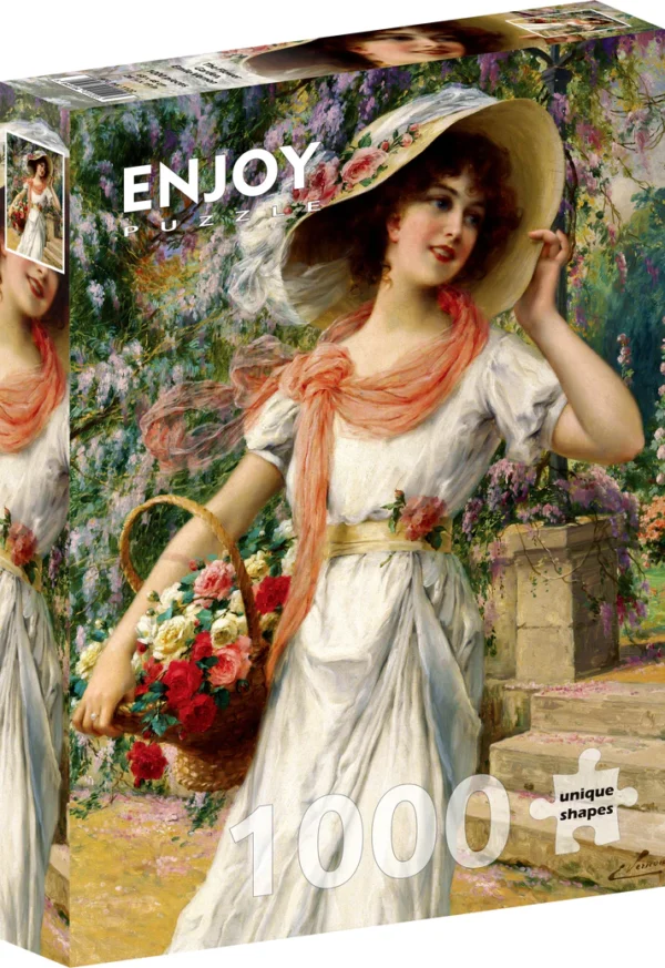 Emile Vernon, The Flower Garden