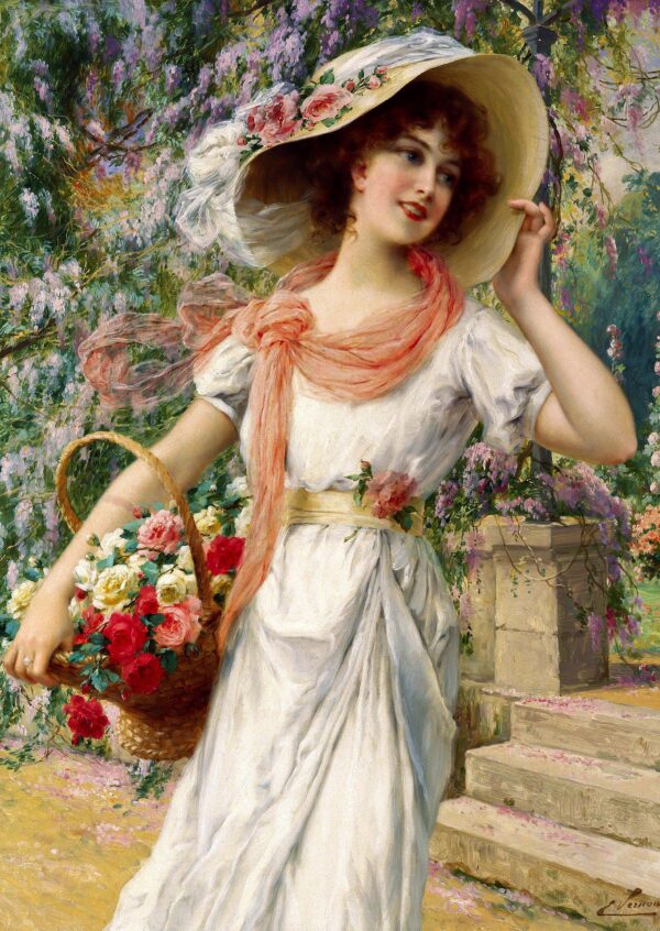 Emile Vernon, The Flower Garden