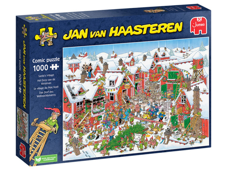 Jan van Haasteren Santa's Village 1000 Piece Jigsaw Puzzle