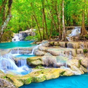 Torquoise Waterfall Thailand