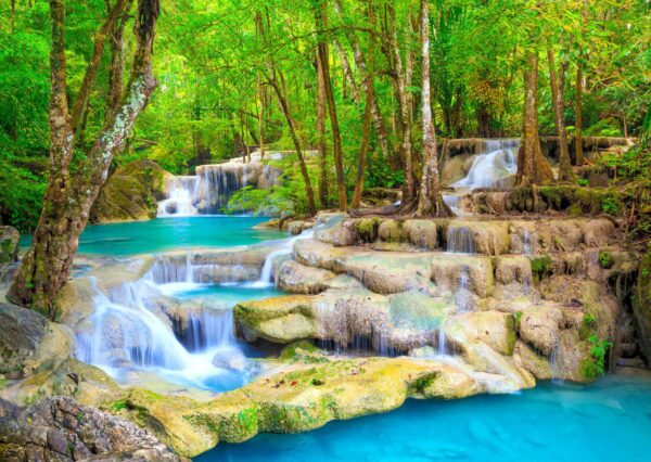 Torquoise Waterfall Thailand
