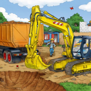 Digger Puzzle with Digger