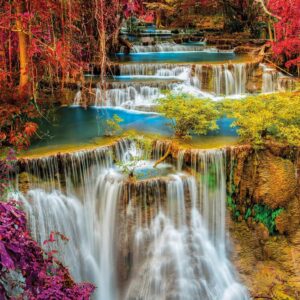 Colourful Thai Falls