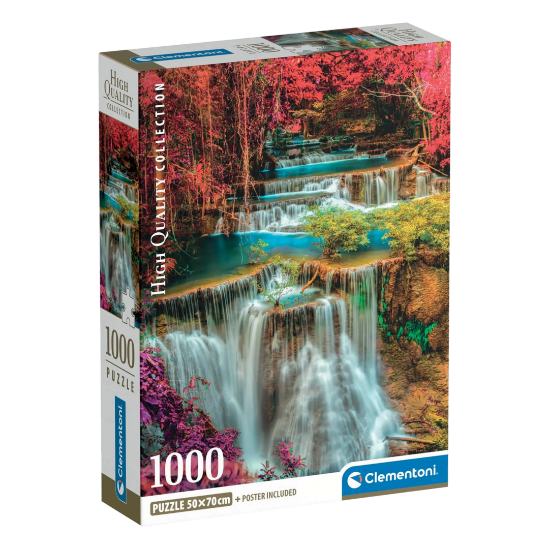 Clementoni - Colourful Thai Falls 1000 Piece Puzzle - Image 2
