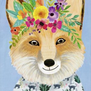Floral friends, Friendly Fox