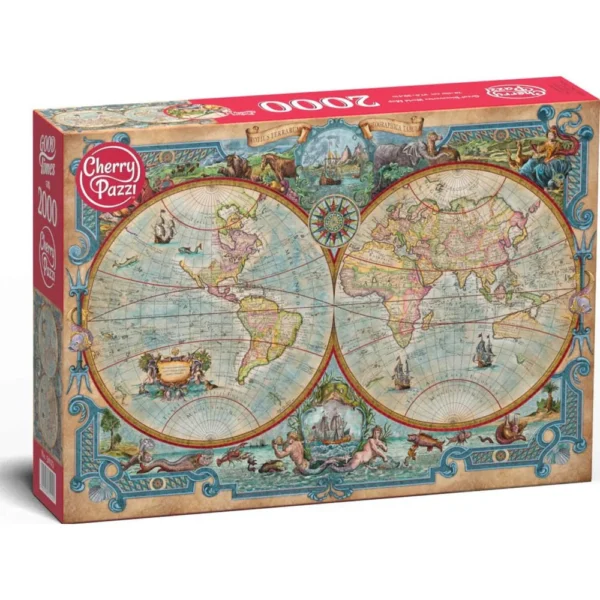 Great Discoveries World Map