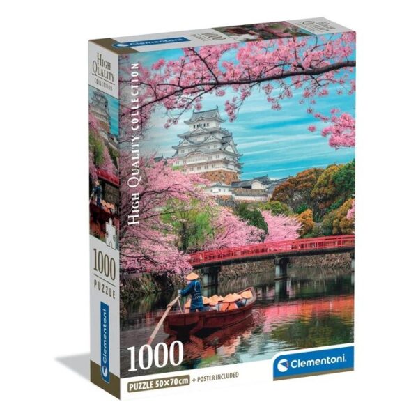 Clementoni - Himeji Castle in Spring 1000 Piece Puzzle - Image 2