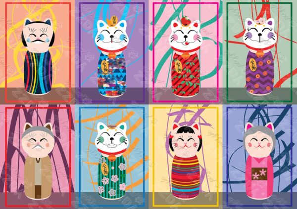 Maneki Kokeshi
