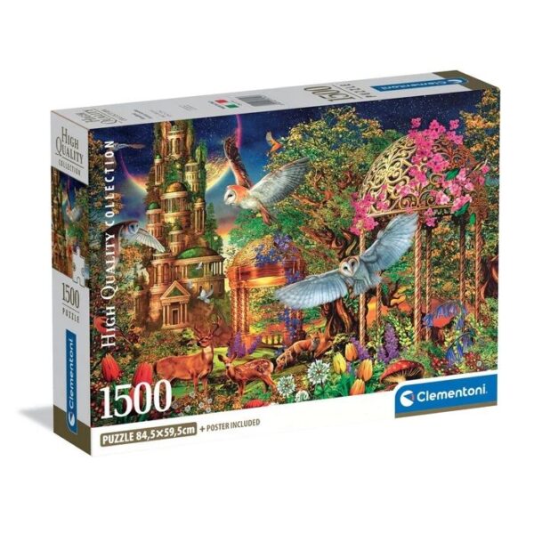 Clementoni - Woodland Fantasy Garden 1500 Piece Puzzle - Image 2