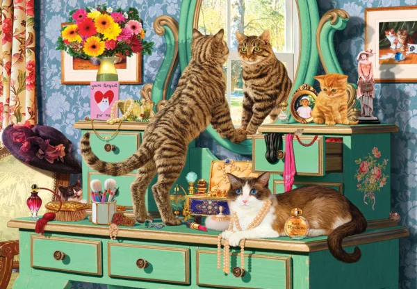 Cats Dressing Table