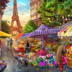 Flower Market, Paris