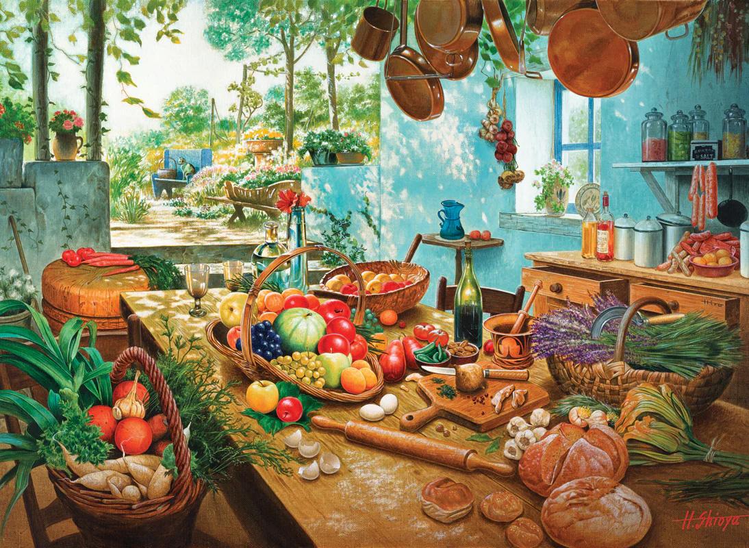 Anatolian Mother Kitchen 1000 Piece Jigsaw Puzzle