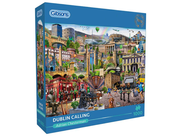 Gibsons - Dublin Calling 1000 Piece Puzzle - Image 2