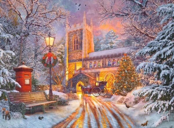 Ravensburger - Starline Glow - Magical Christmas 500 Piece Puzzle