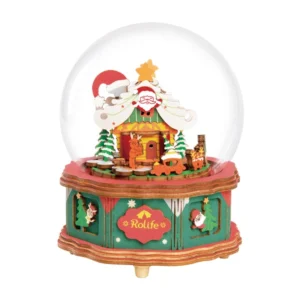 Robotime Rolife DIY Music Box - Christmas Town