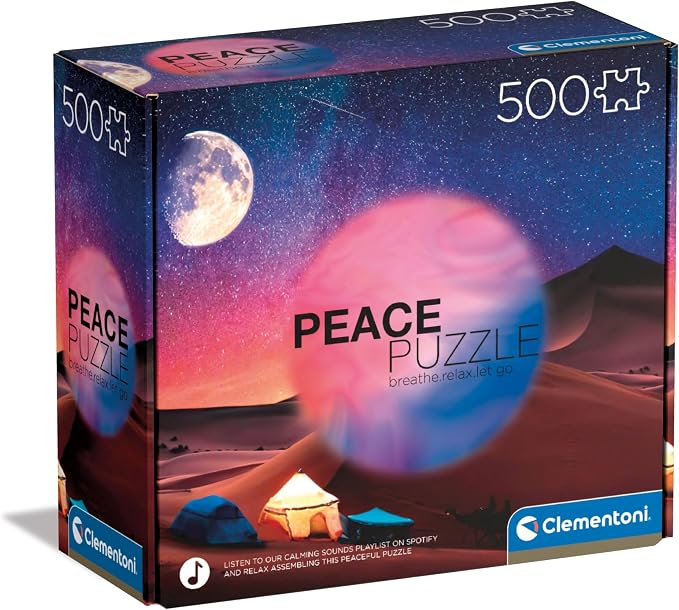 Clementoni - Peace Starry Night Dream 500 Piece Puzzle - Image 2