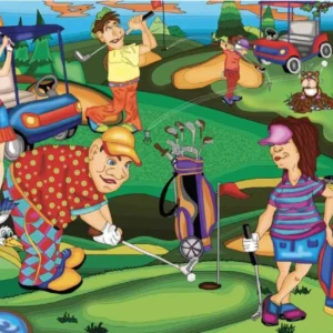 JaCaRou - Tee Time 1000 Piece Puzzle