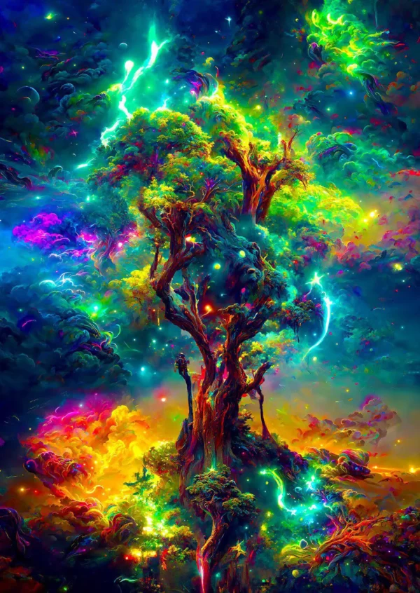 Enjoy - Cosmic Tree of Life 1000 Piece Puzzle