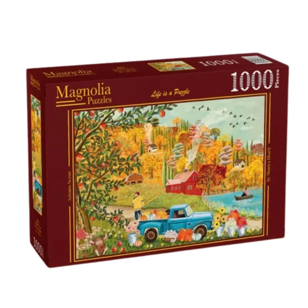 Magnolia - Autumn Scene 1000 Piece Puzzle - Image 2