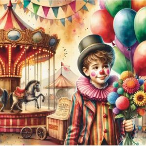 Delfy - Balloon Dreams Circus 1000 Piece Puzzle