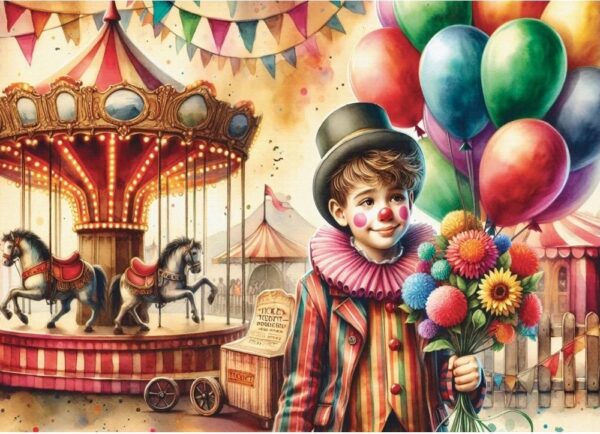 Delfy - Balloon Dreams Circus 1000 Piece Puzzle