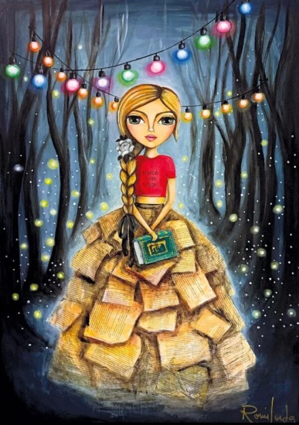 Magnolia - Bookworm Girl - Romi Lerda 1000 Piece Puzzle