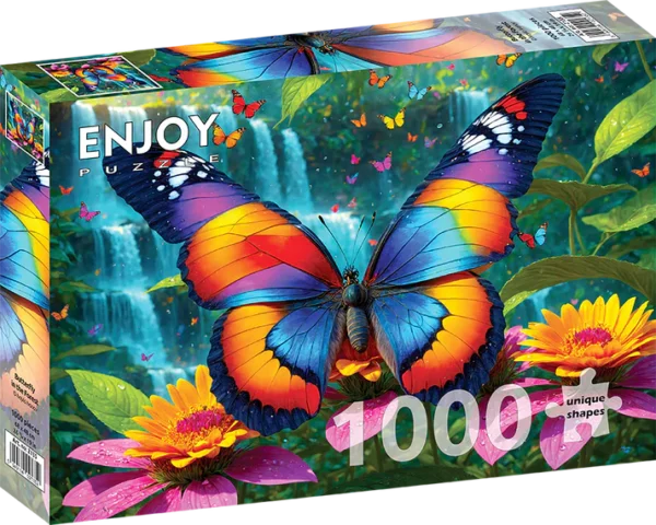Enjoy - Butterfly in the Forest 1000 Piece Puzzle - Image 2