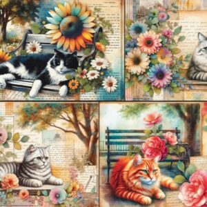 Delfy - Catnap in the Park 1000 Piece Puzzle