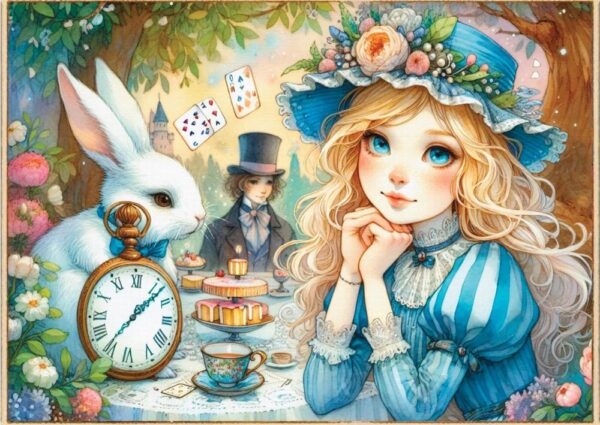 Delfy - Charming Tea Party 1000 Piece Puzzle