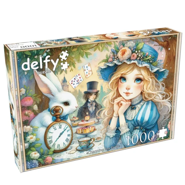 Delfy - Charming Tea Party 1000 Piece Puzzle - Image 2