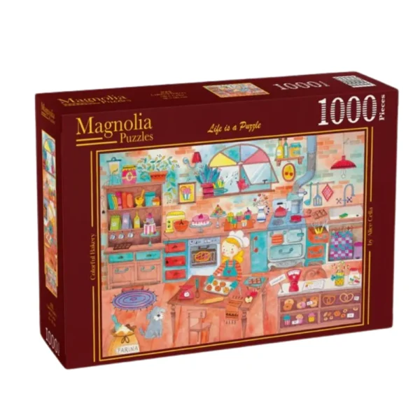 Magnolia - Colorful Bakery 1000 Piece Puzzle - Image 2
