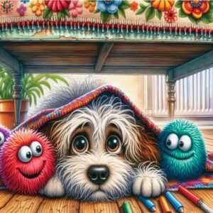 Delfy - Courage Under Cover 1000 Piece Puzzle