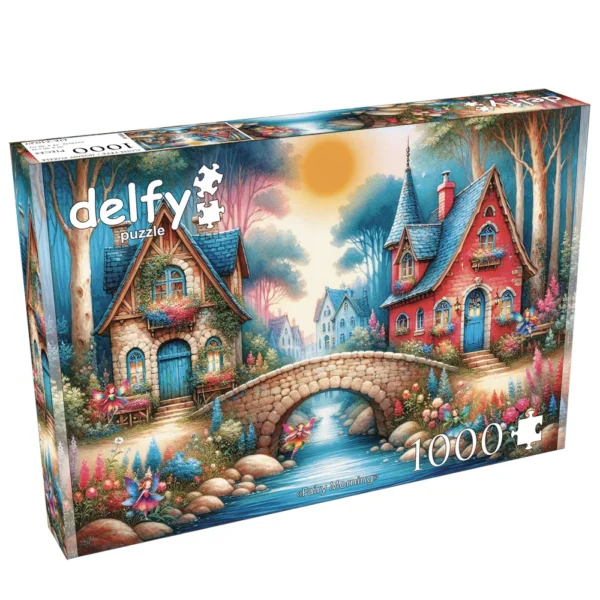 Delfy - Fairy Morning 1000 Piece Puzzle - Image 2