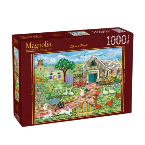 Magnolia - Farm House 1000 Piece Puzzle - Image 2