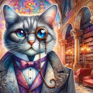 Delfy - Gothic Purrfection 1000 Piece Puzzle