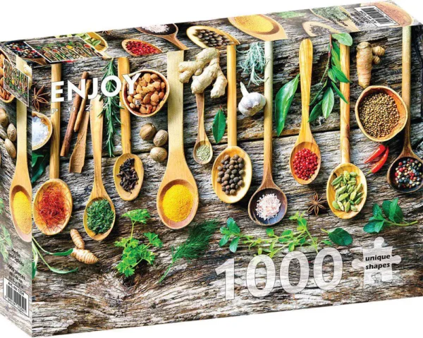 Enjoy - Herbs and Spices 1000 Piece Puzzle - Image 2