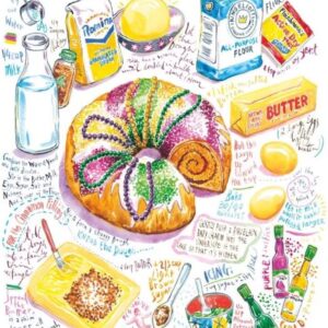 Magnolia - King Cake 1000 Piece Puzzle