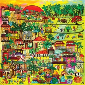 Magnolia - Life in Asia 1000 Piece Puzzle