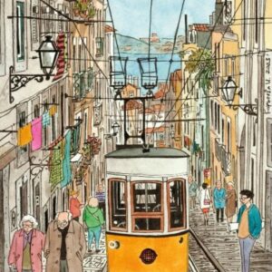 Magnolia - Lisbon 1000 Piece Puzzle