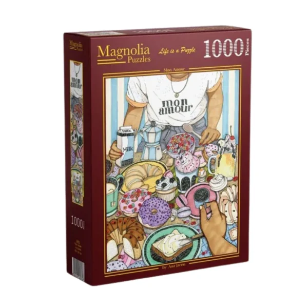 Magnolia - Mon Amour 1000 Piece Puzzle - Image 2