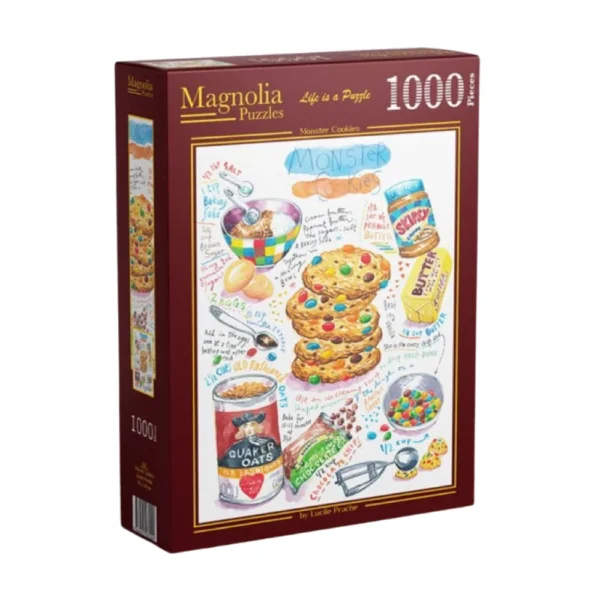 Magnolia - Monster Cookies 1000 Piece Puzzle - Image 2
