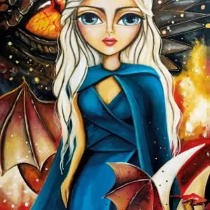 Magnolia - Mother of Dragons - Romi Lerda 1000 Piece Puzzle
